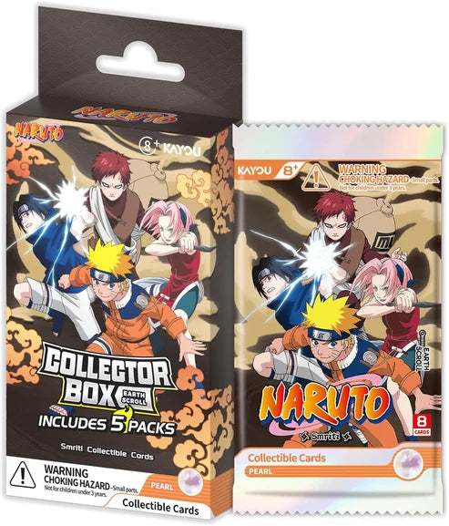 Naruto Collectible Trading Cards: Collector Box - Earth Scroll 1 Edition