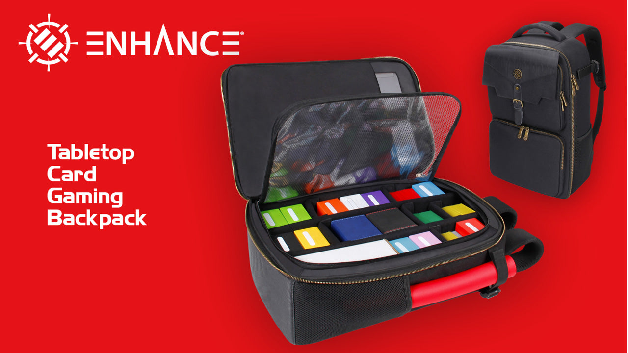 ENHANCE Trading Card Games Backpack - Black