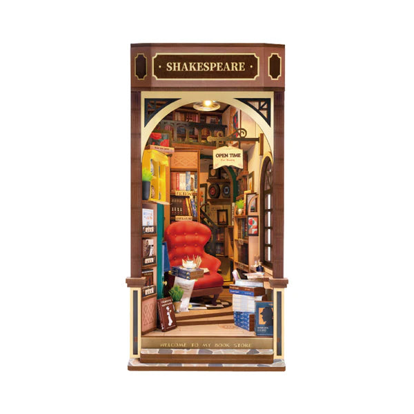 Rolife Bookstore Book Nook & Wonderland DIY Miniature TGB07
