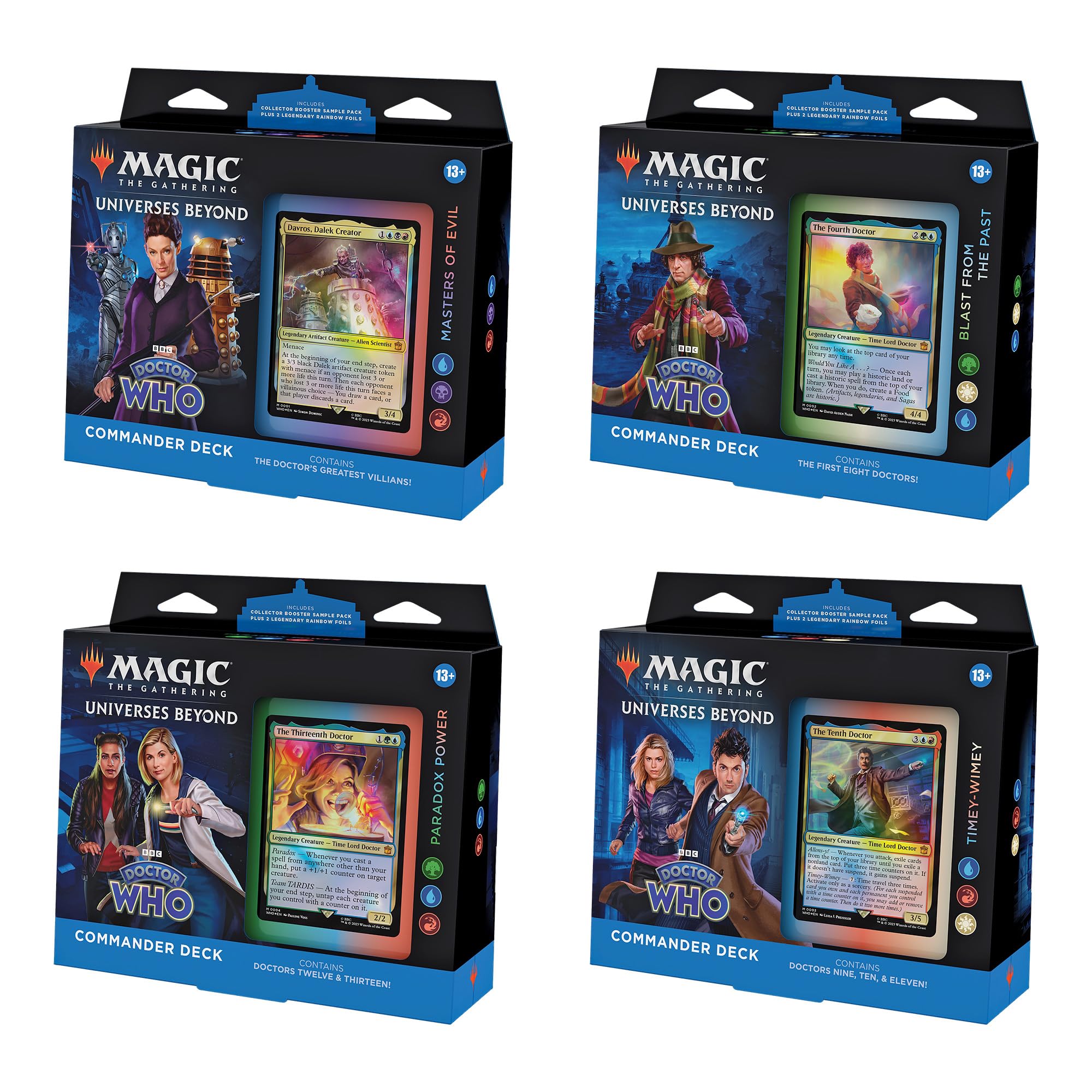 doctor who commander decks mtg MTG Doctor Who Commander Deck – Mothership ATX