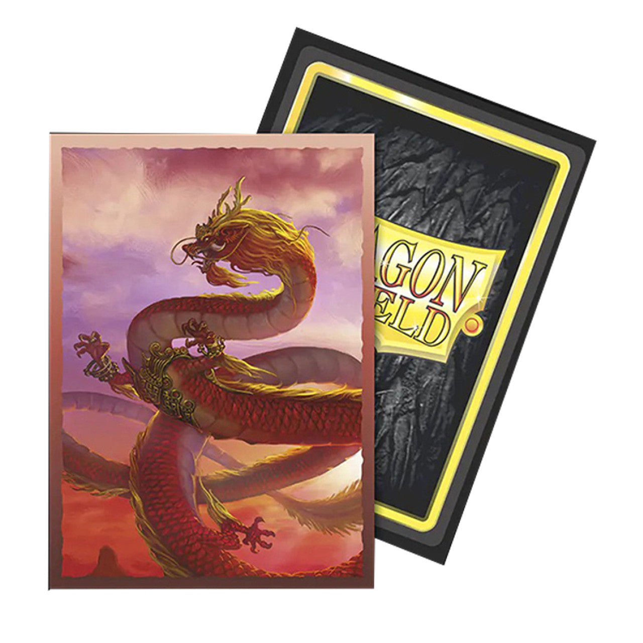 Dragon Shield Art Dual Matte Standard Size Wood Dragon 2024 (100ct)