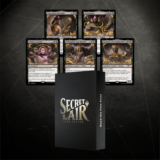 MTG Secret Lair Drop Series Read the Fine Print