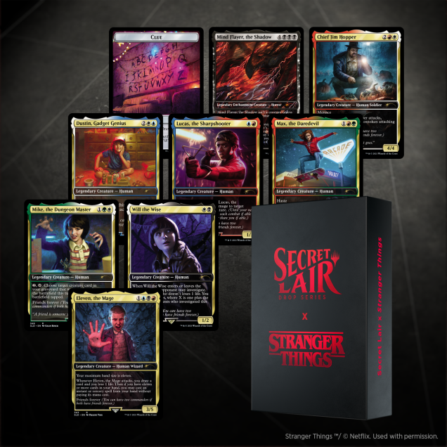 MTG Secret Lair Drop Series Stranger Things