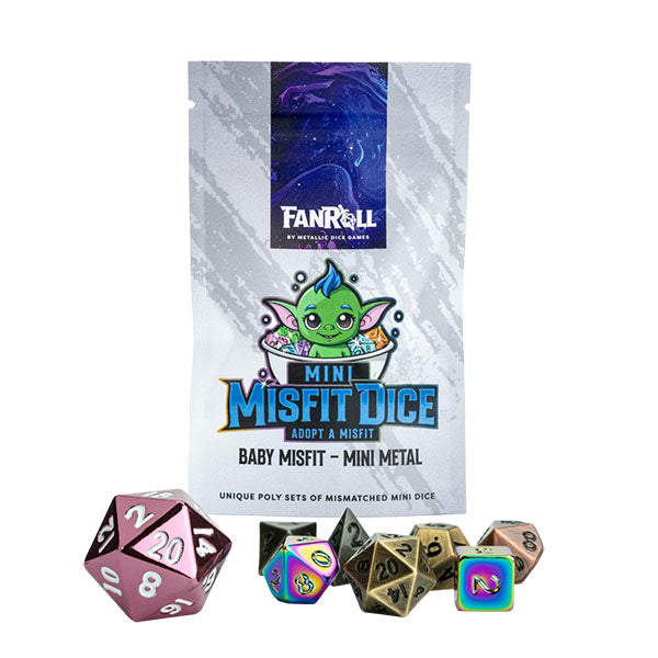 FanRoll Mystery Misfit Mystery Mini Metal 7-Die Set
