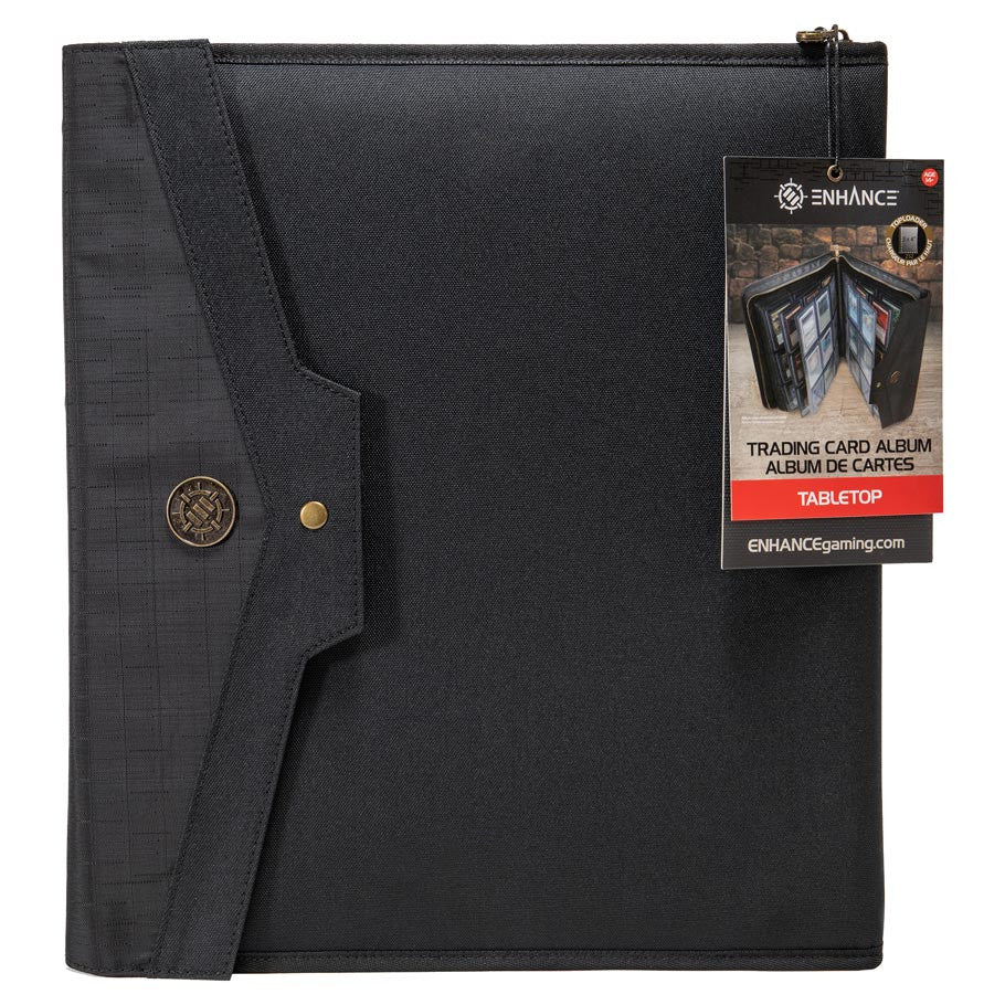 Enhance Black Toploader 9-Pocket Album Binder