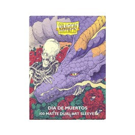 Dragon Shield Dia De Muertos Brushed Art Sleeves (Standard Size)