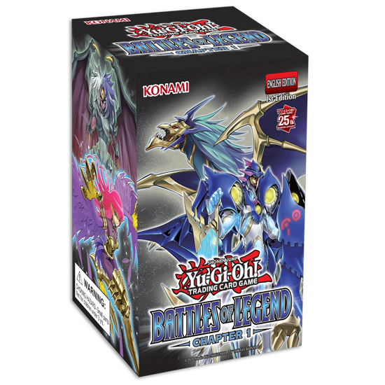 Yugioh Battles of Legend Chapter 1 (Choose Single box or Display of 8) - HOLIDAY TCG DEAL