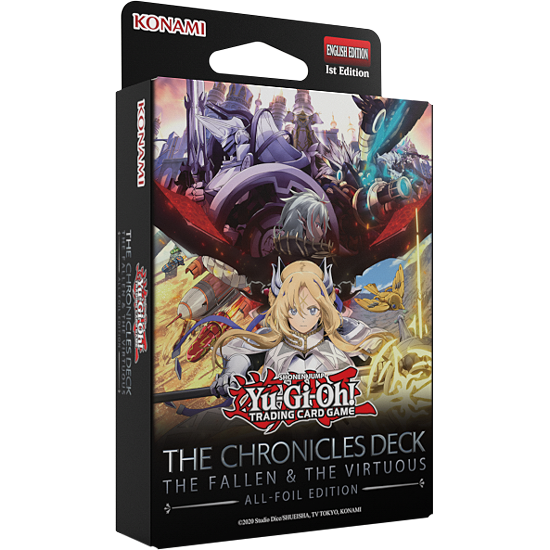 Yugioh The Fallen & The Virtuous All-Foil Edition The Chronicles Deck