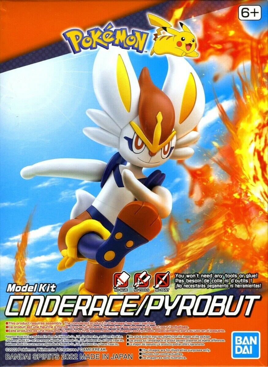 Bandai Spirits Pokemon Cinderace Model Kit