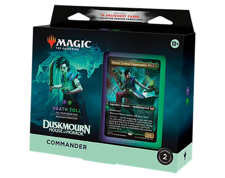 MTG Duskmourn: House of Horror Commander Deck - Single Deck