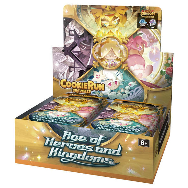 CookieRun Braverse Age of Heroes and Kingdoms Booster Box (PREORDER)
