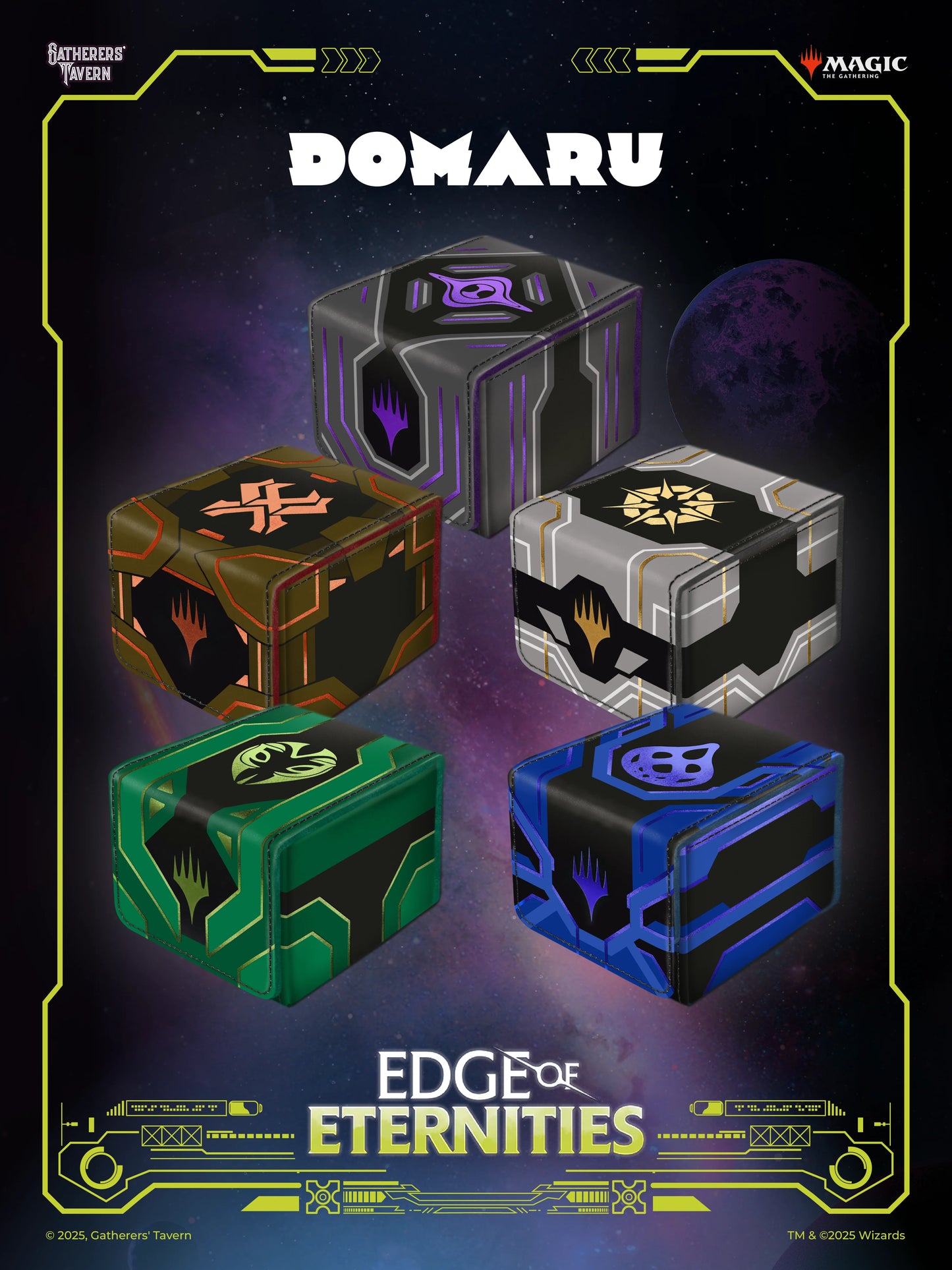 Gatherers' Tavern MTG Edge of Eternities Domaru Deck Box