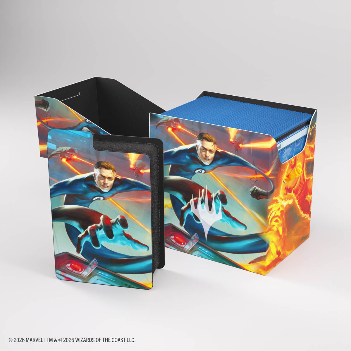 Gamegenic MTG Marvel Super Heroes Fantastic Four Unleashed Soft Dynacrate 100+ XL Deck Box