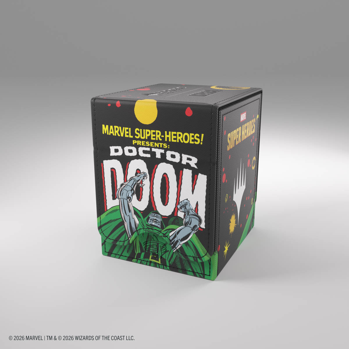 Gamegenic MTG Marvel Super Heroes Squire 100+ XL Card Convertible Deck Box