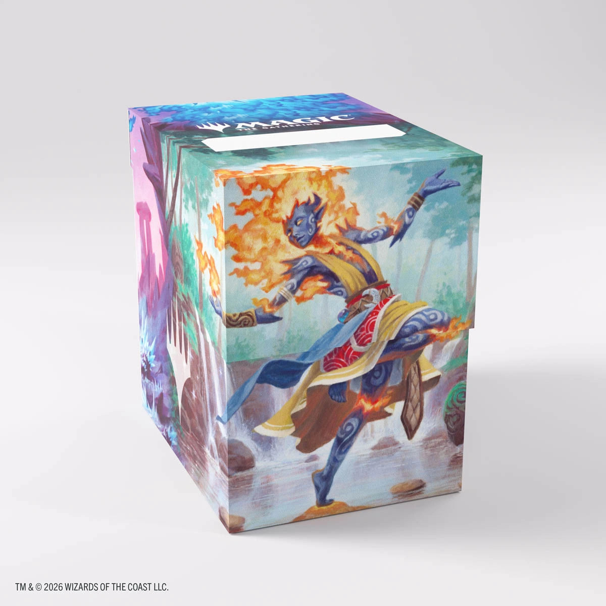 Gamegenic MTG Lorwyn Eclipsed Ashling, Rekindled/Rimebound Art Soft Crate 100+ Deck Box