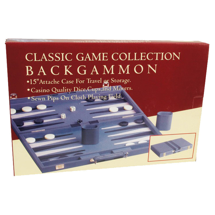 Backgammon: 15 inch Folding