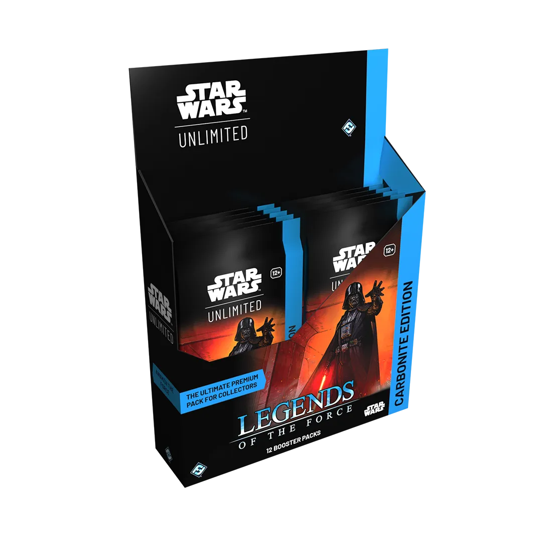 Star Wars Unlimited Legends of the Force Carbonite Booster Box