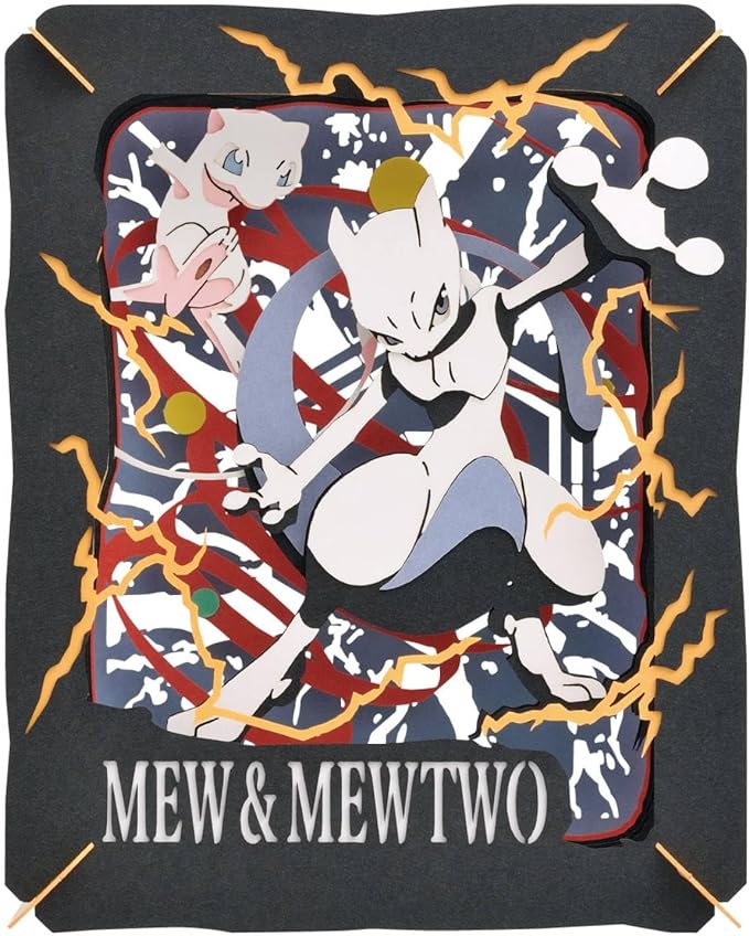 Paper Theater Mew & MewTwo