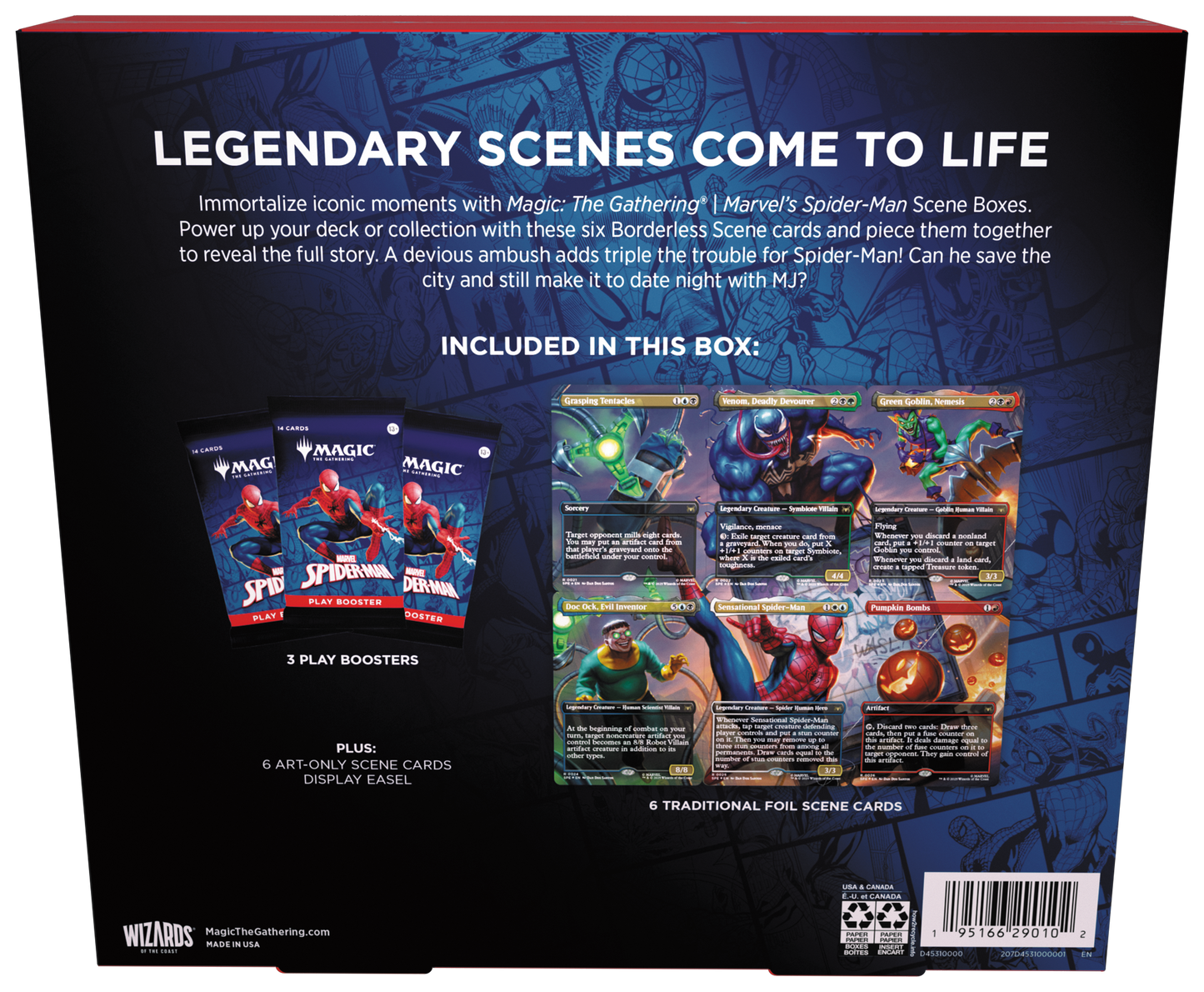 MTG Marvel's Spider-Man Scene Box