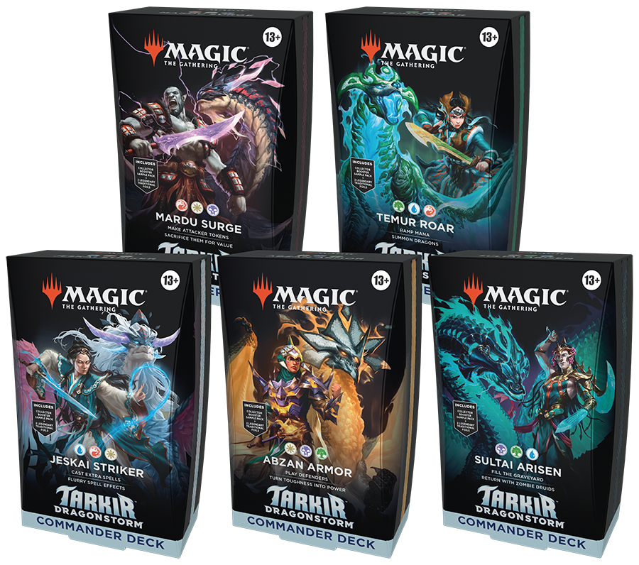 MTG Tarkir: Dragonstorm Commander Deck Mothership ATX MTG Tarkir: Dragonstorm Commander Deck Mothership ATX