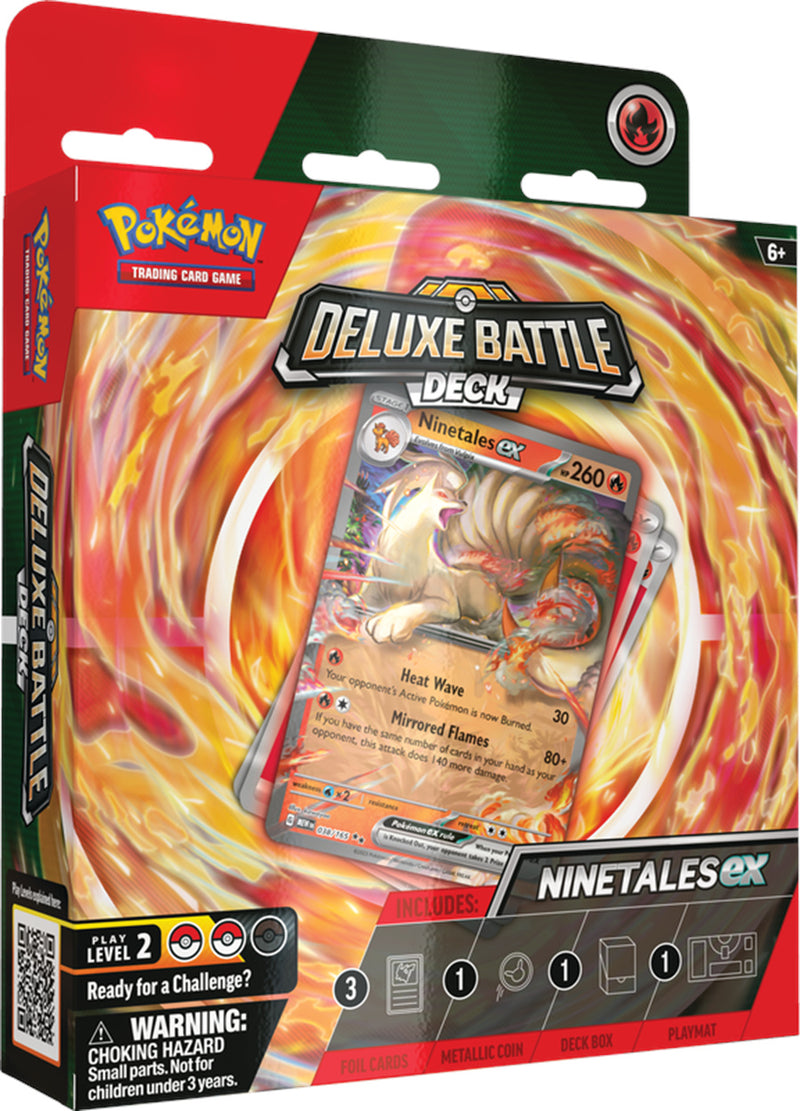 Pokemon Ninetales ex / Zapdos ex Deluxe Battle Deck