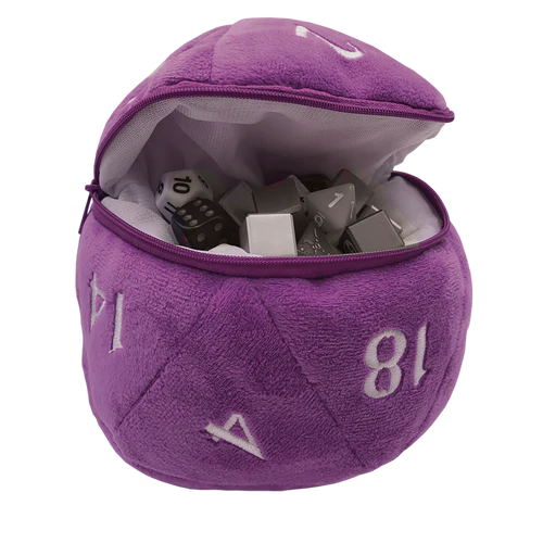 Ultra Pro D20 Plush Dice Bag - Black