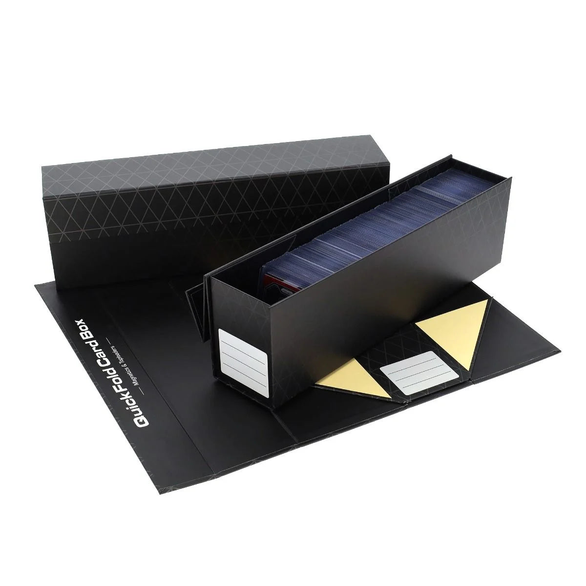 BCW 3-Pack Quickfold Card Boxes - Magnetics and Toploaders