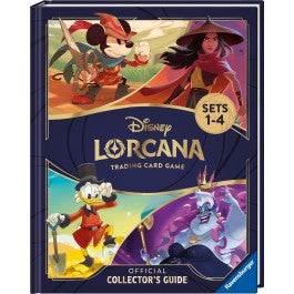 Disney Lorcana Official Collector's Guide Sets 1-4