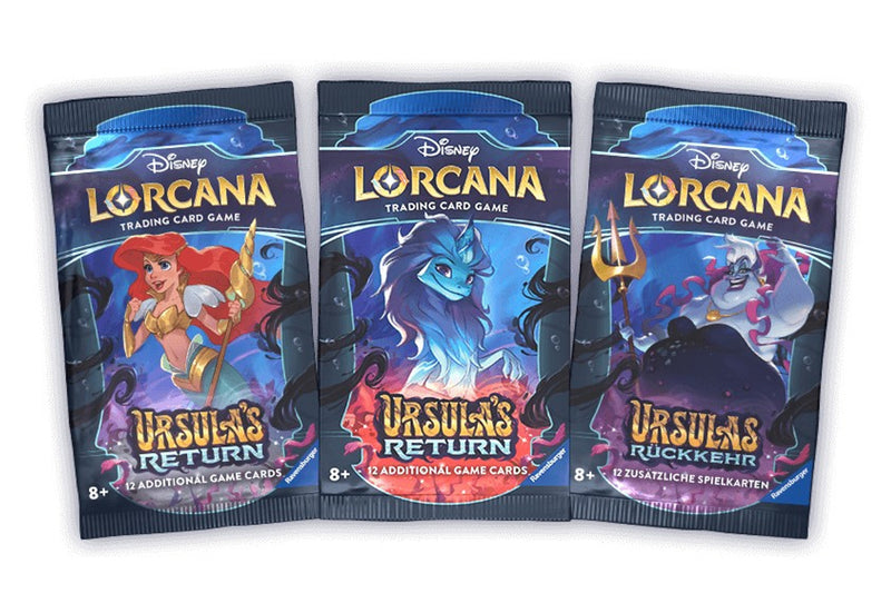 Disney Lorcana Ursula's Return Booster - Single box or Sealed Case (PREORDER)