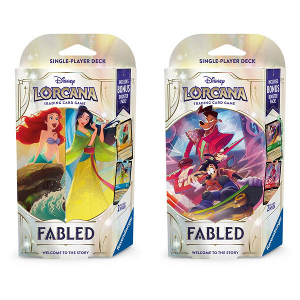 Disney Lorcana Fabled Starter Deck (PREORDER)
