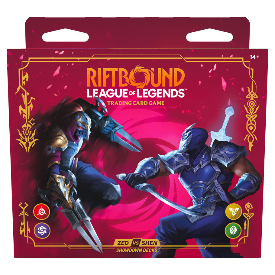 League of Legends Riftbound Vendetta Showdown Deck: Zed vs Shen (PREORDER)