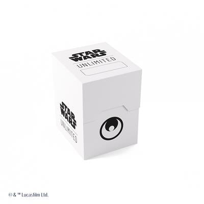 Gamegenic Star Wars Unlimited White/Black Soft Crate Deck Box
