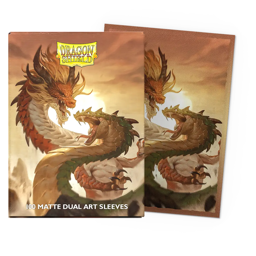 Dragon Shield Wood Snake 2025 Matte Dual Art Sleeves