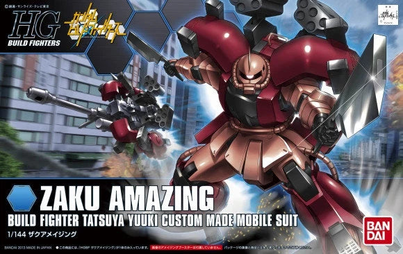 HGBF 1/144 #002 Zaku Amazing - Gundam Build Fighters