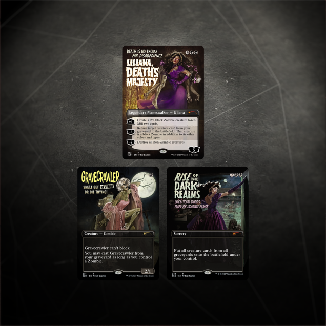 MTG Secret Lair Drop Series Thrilling Tales of the Undead