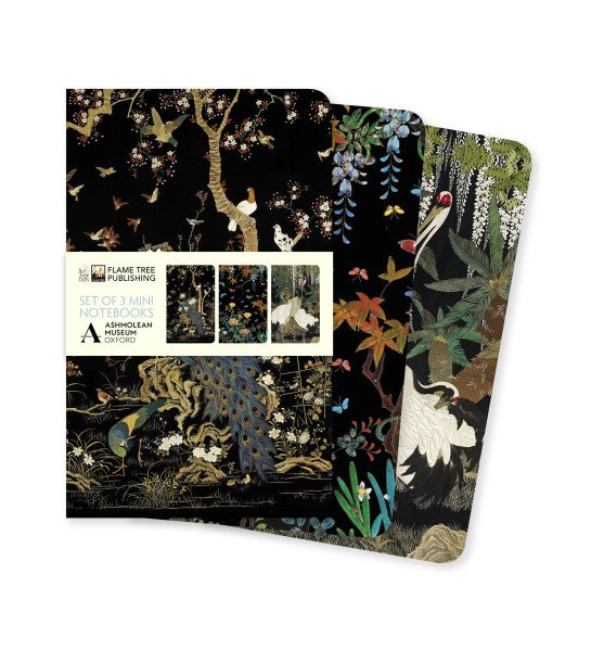 Flame Tree Publishing Ashmolean Museum Set of 3 Mini Notebooks
