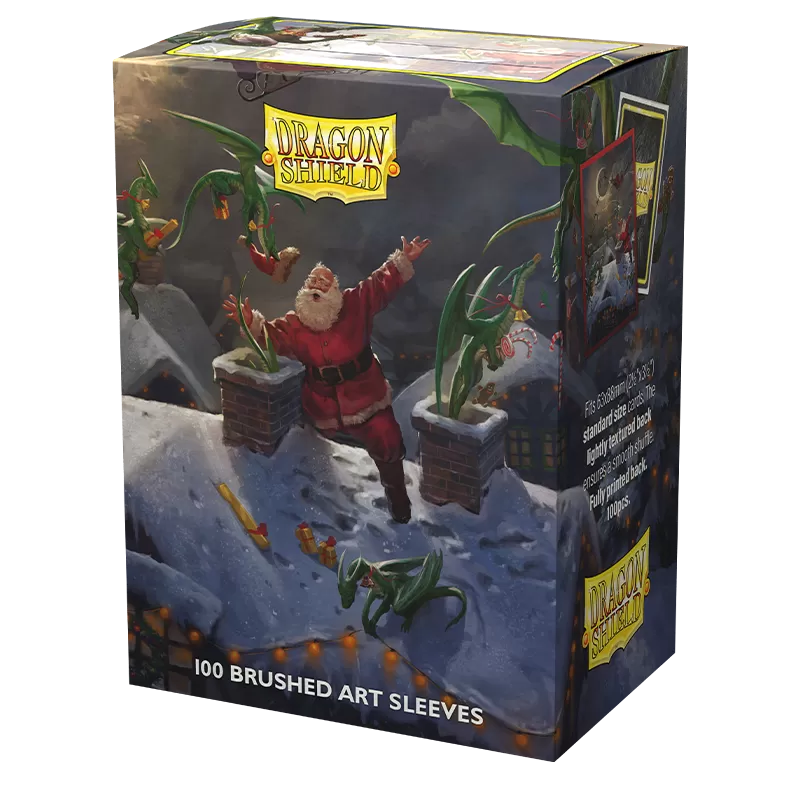 Dragon Shield Brushed Christmas 2023 Sleeves - Standard Size