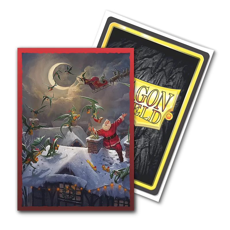 Dragon Shield Brushed Christmas 2023 Sleeves - Standard Size