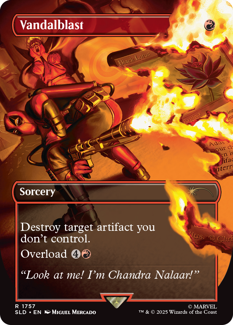 MTG Secret Lair Marvel's Deadpool Non-foil WPN Store Only