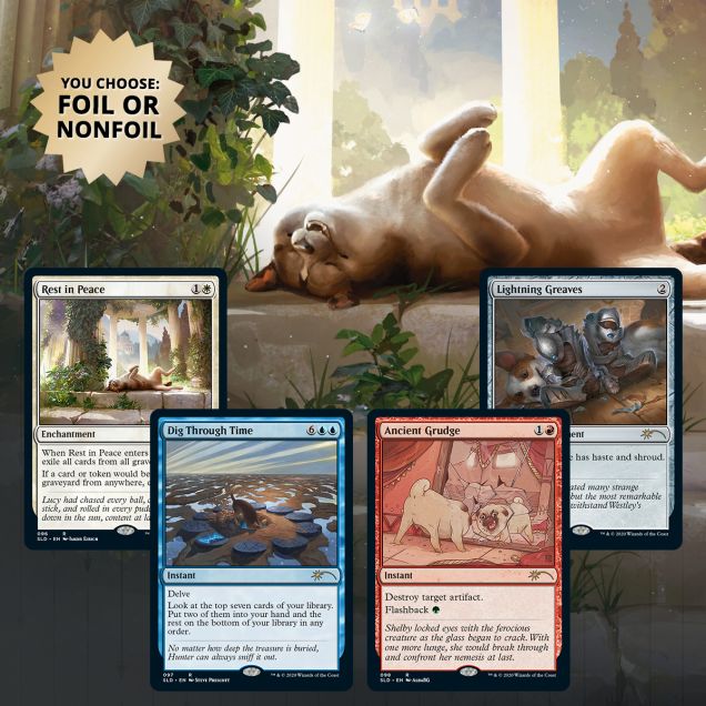 MTG Secret Lair Drop Series Every Dog Has Its Day