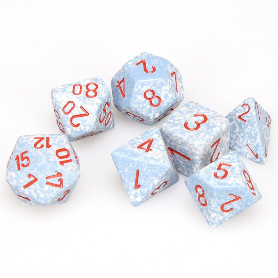 Chessex 7-Die Set - Speckled - Air