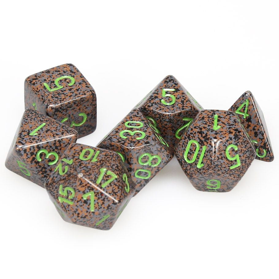 Chessex 7-Die Set - Speckled - Earth