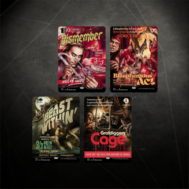 MTG Secret Lair Drop Series Monster Movie Marathon