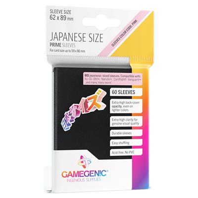 Gamegenic Prime Japanese Sized Sleeves (60ct)
