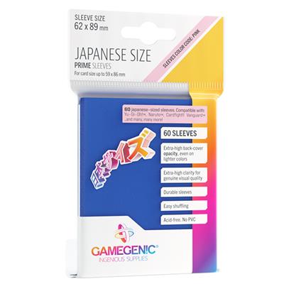 Gamegenic Prime Japanese Sized Sleeves (60ct)
