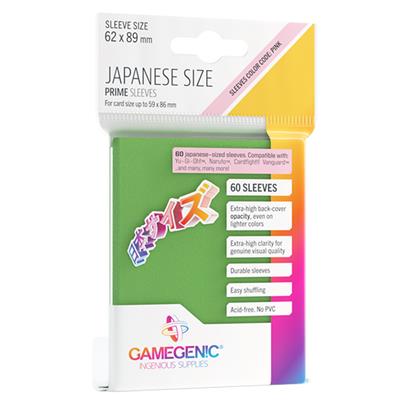 Gamegenic Prime Japanese Sized Sleeves (60ct)