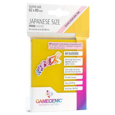 Gamegenic Prime Japanese Sized Sleeves (60ct)