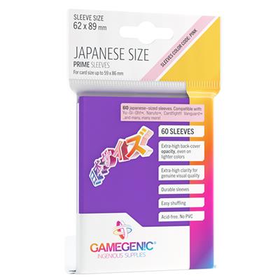 Gamegenic Prime Japanese Sized Sleeves (60ct)
