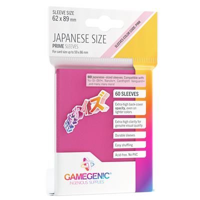 Gamegenic Prime Japanese Sized Sleeves (60ct)