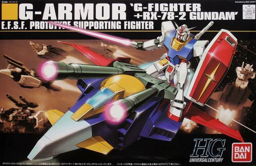 Gundam: G-Armor: G-Fighter + RX-78-2 Gundam